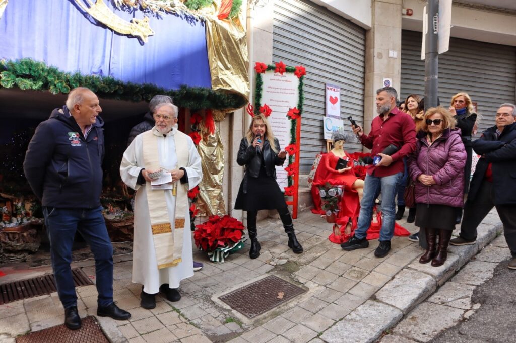 Inaugurato presepe associazione Cult 3.0