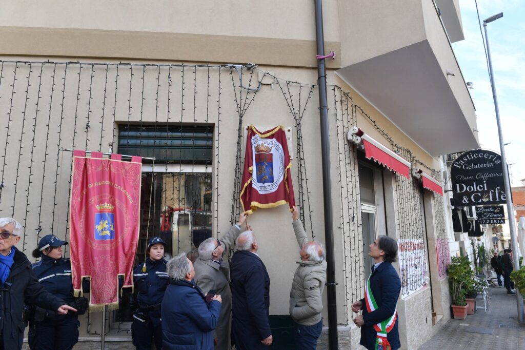 Intitolazione via Mazzù Reggio Calabria