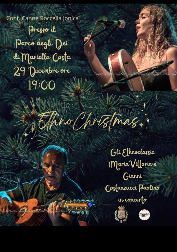 LOCANDINA EVENTO NATALIZIO AL PARCO DEGLI DEI