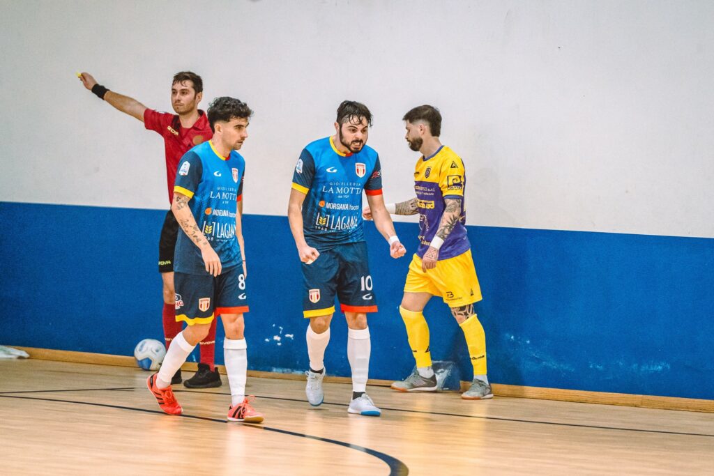 La grinta di Antonino D'Angelo (MESSINA FUTSAL)