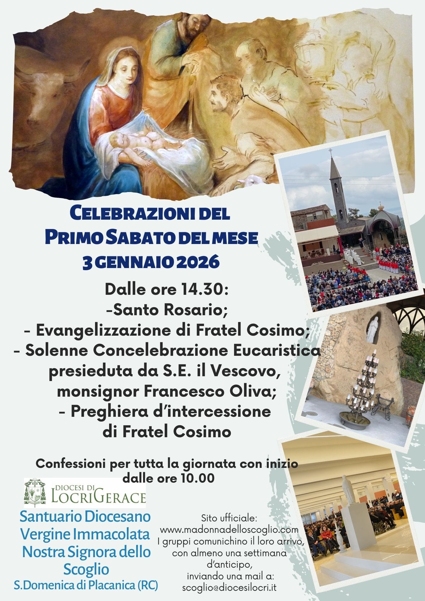 Locandina programma gennaio