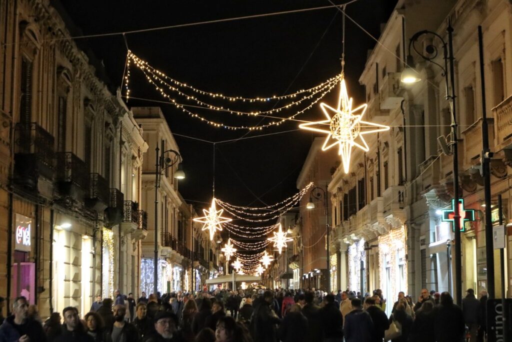 Luminarie Natale Reggio Calabria 2025