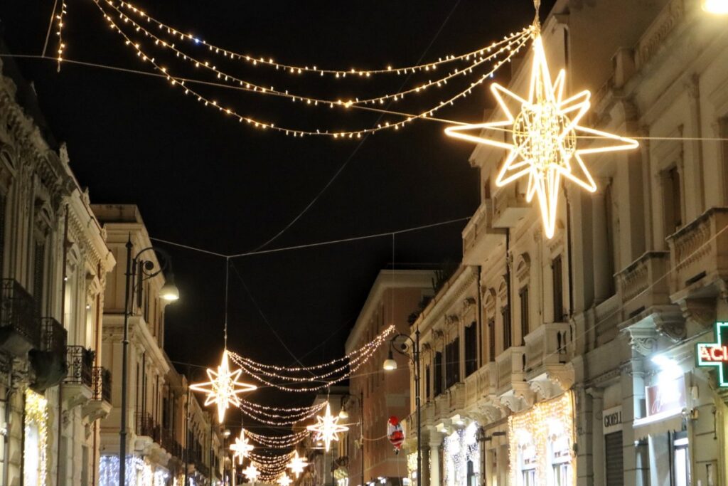 Luminarie Natale Reggio Calabria 2025