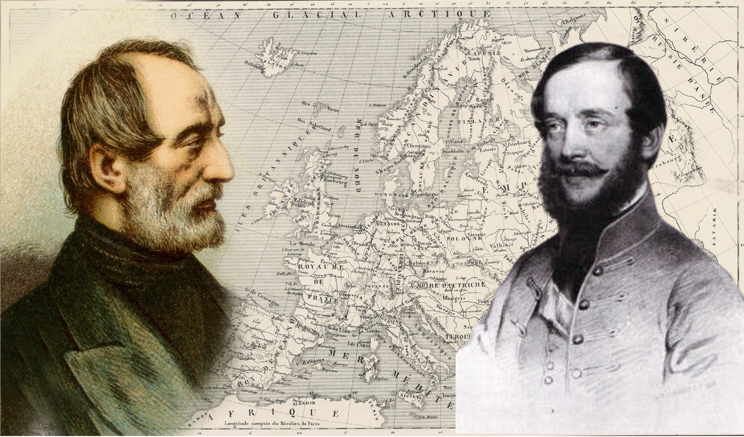 MAZZINI KOSSUTH MAPPA EUROPA