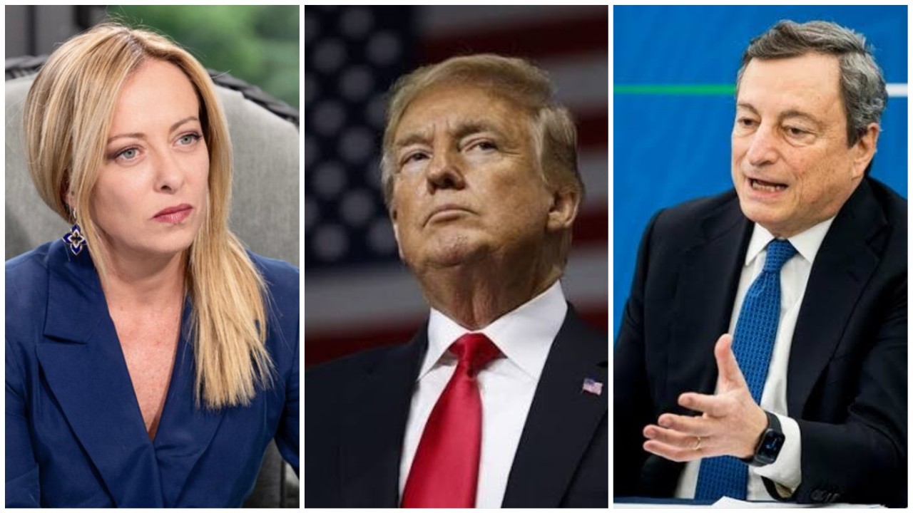 Meloni, Trump e Draghi