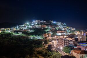 Motta San Giovanni di notte