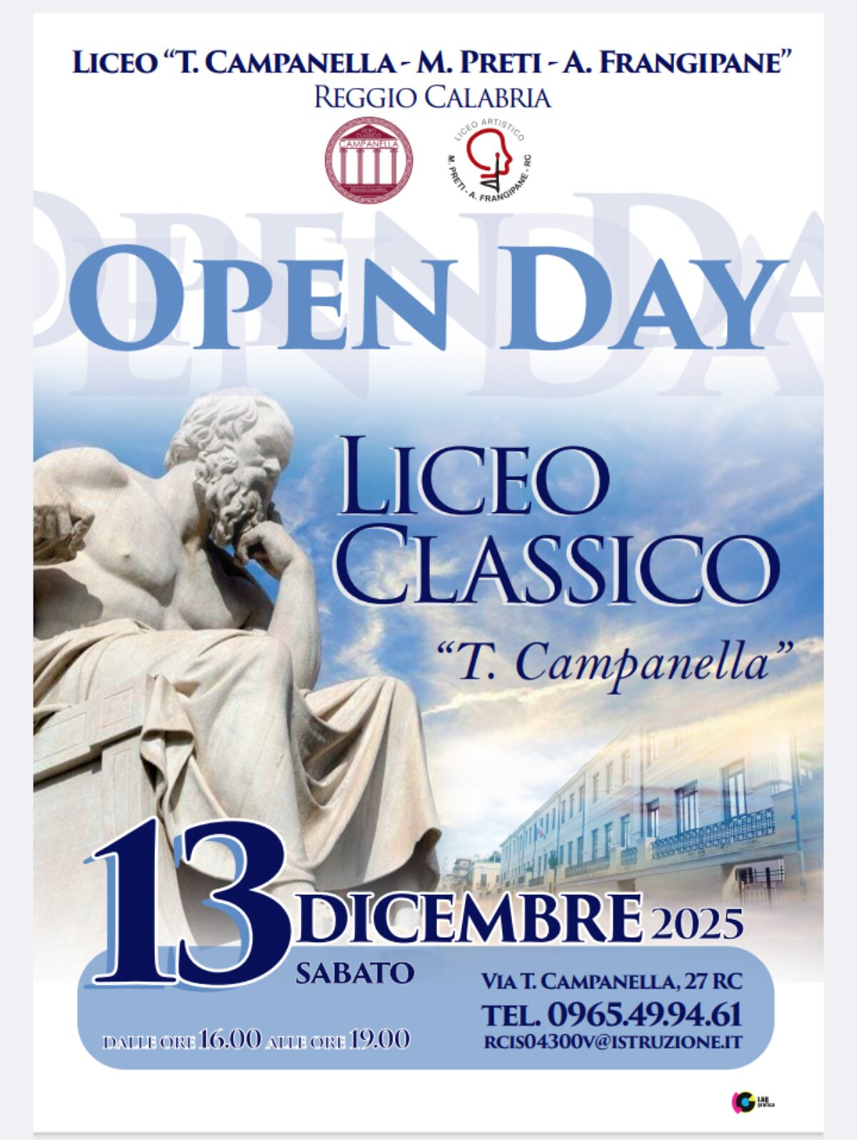 Open Day Liceo Classico Campanella