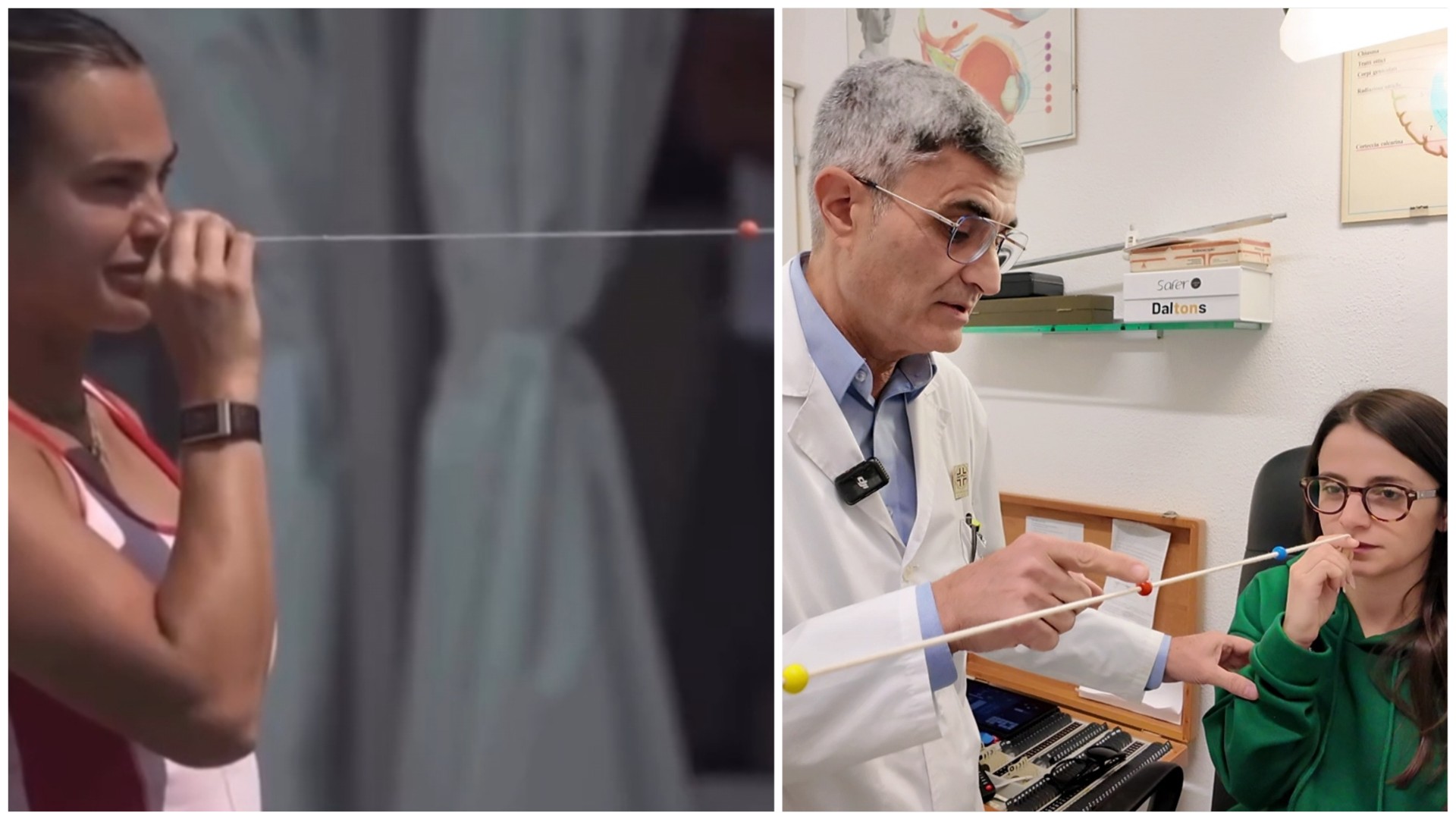 Ottica Roschetti Corda di Brock Aryna Sabalenka