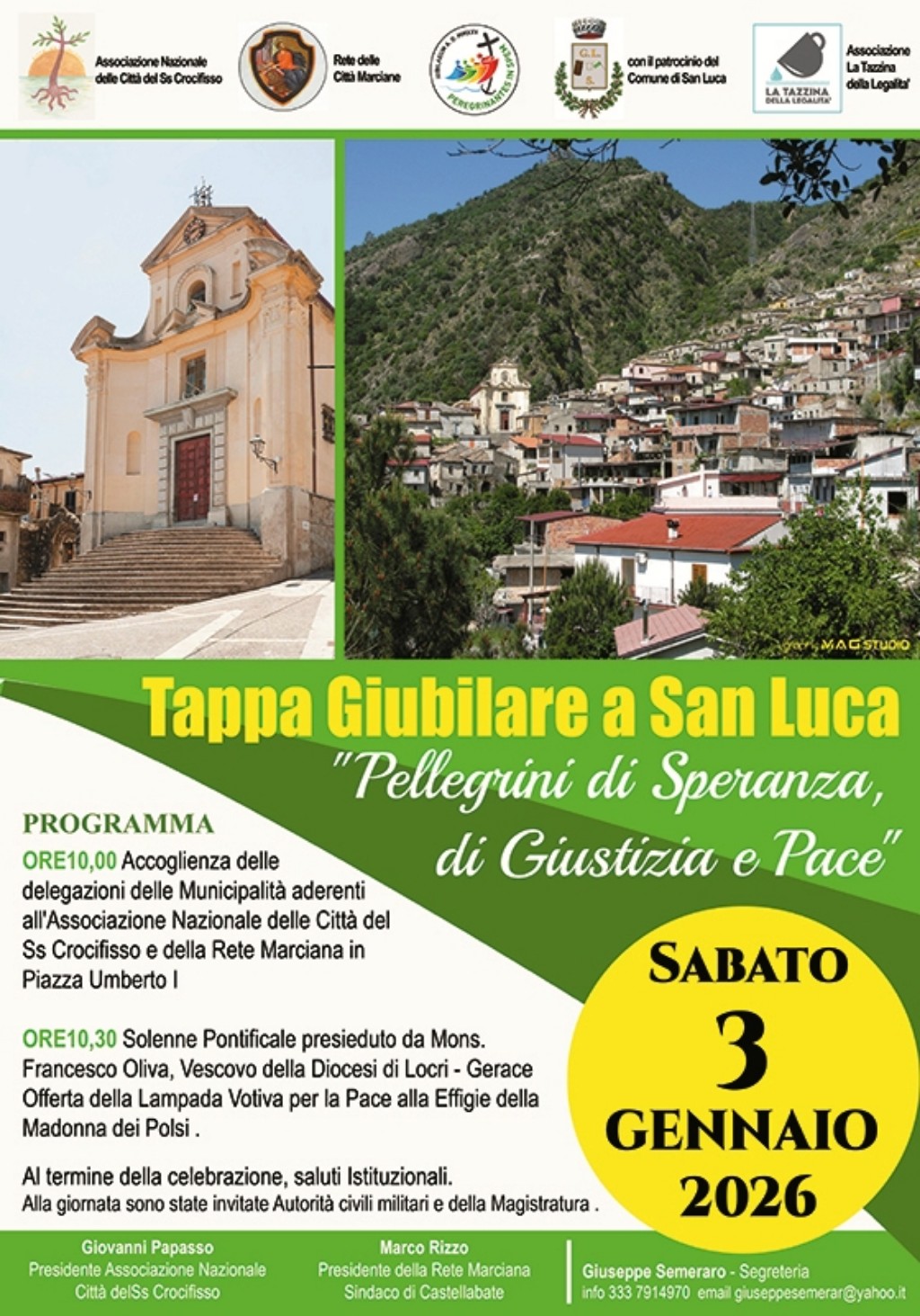 Pellegrini di speranza di giustizia e pace