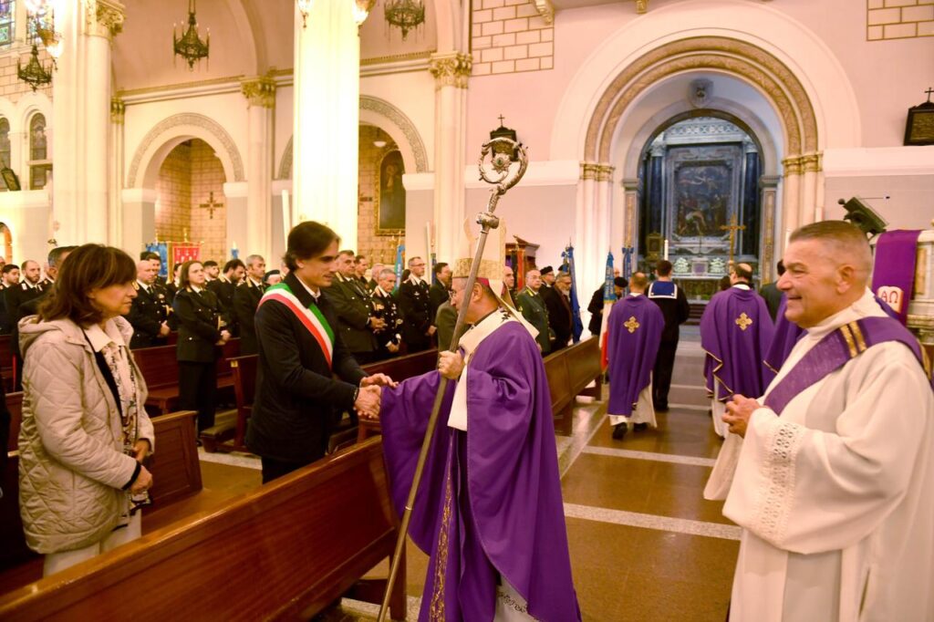 Precetto natalizio forze armate e di polizia Reggio