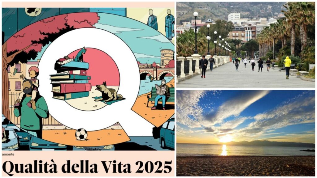 Qualità della vita 2025 Reggio Calabria