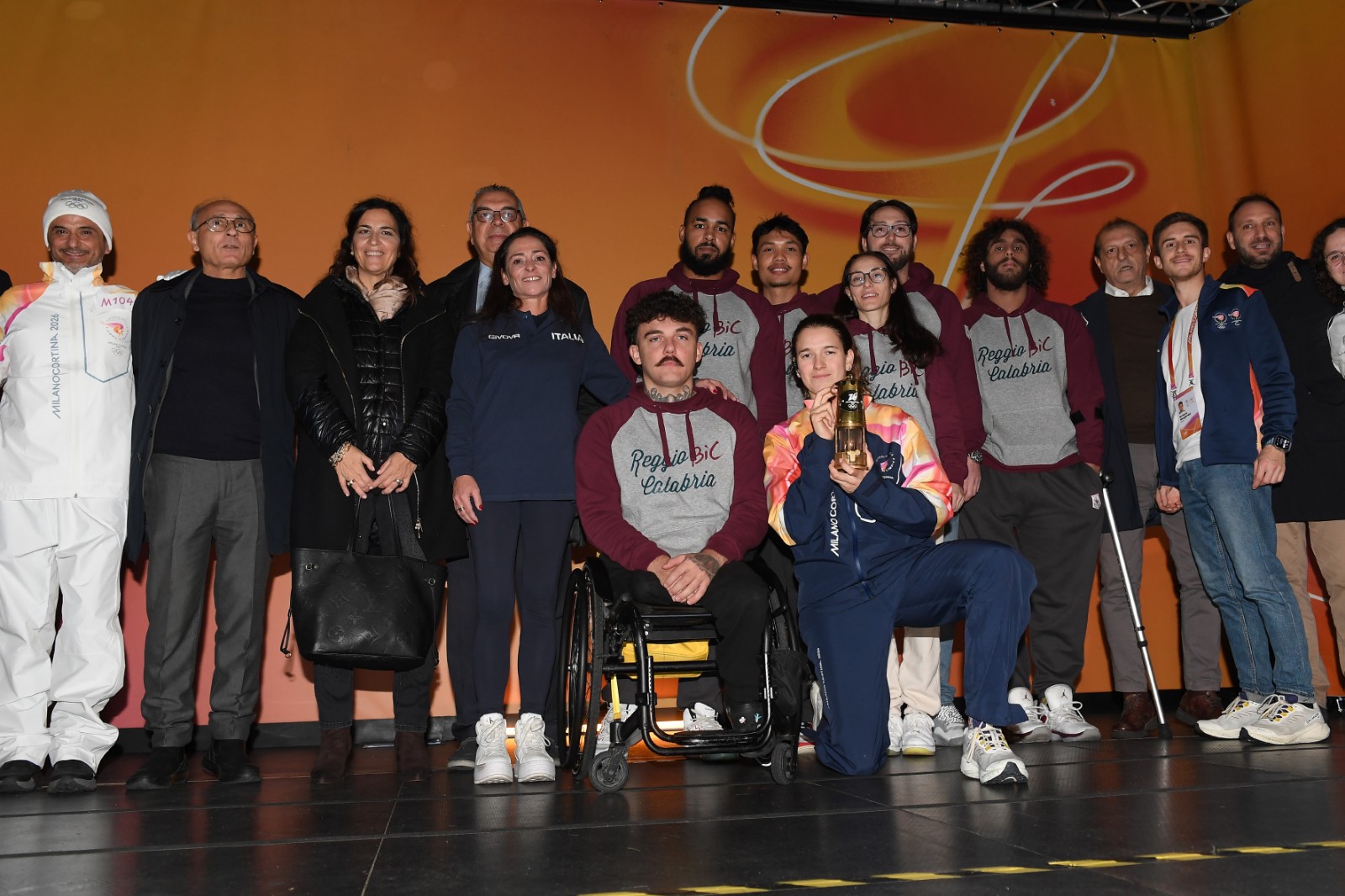 Reggio Bic Fiamma Olimpica