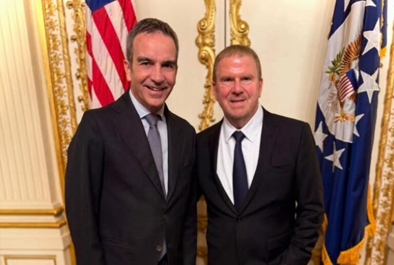 Roberto Occhiuto ha incontrato l’Ambasciatore USA per l’Italia Tilman J. Fertitta