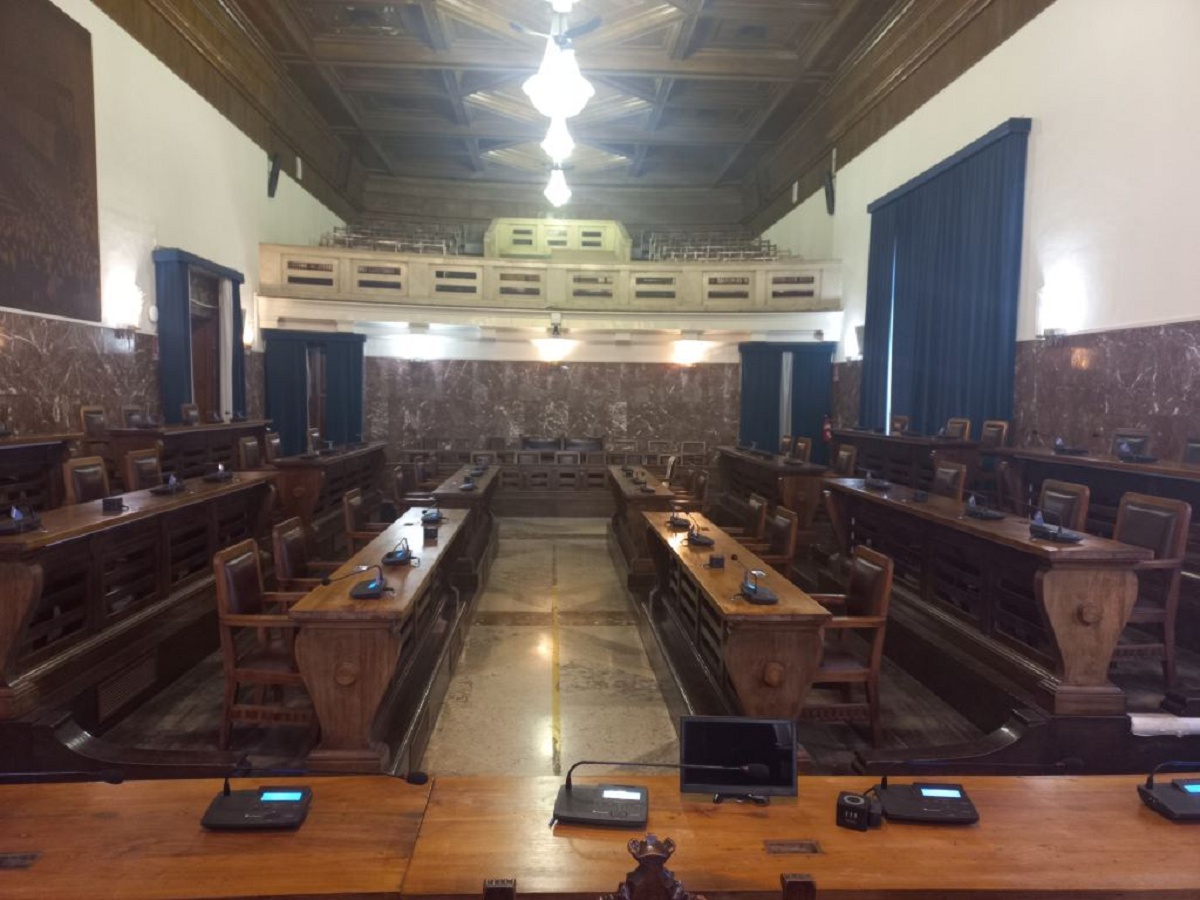 Sala consiglio comunale Messina