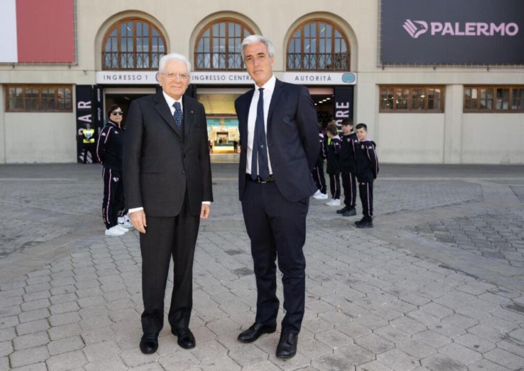 Sergio Mattarella e Dario Mirri