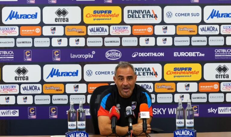 Catania, Toscano a cuore aperto: “è la sfida più importante della mia carriera, voglio rendere felici tifosi e città”