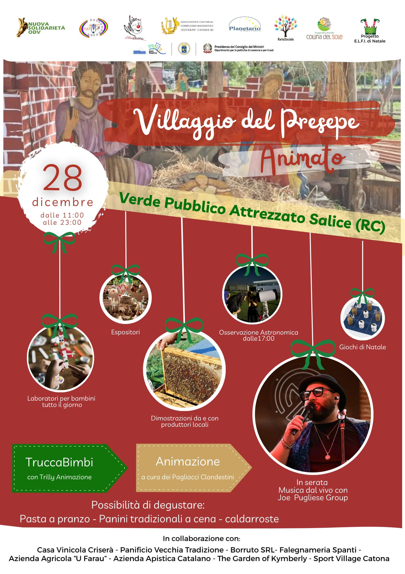 Villaggio del Presepe animato locandina