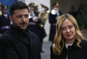 Zelensky e Meloni