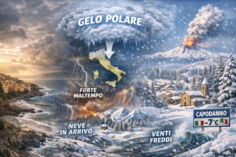 allerta meteo capodanno freddo neve