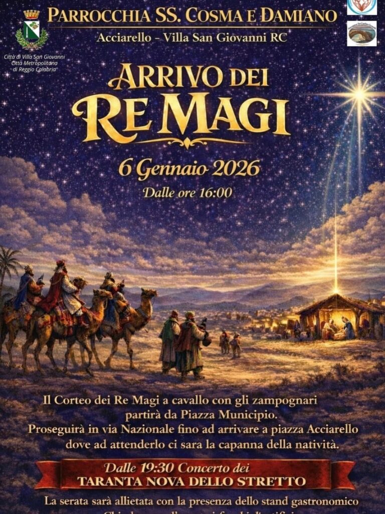 arrivo dei re magi ad acciarello