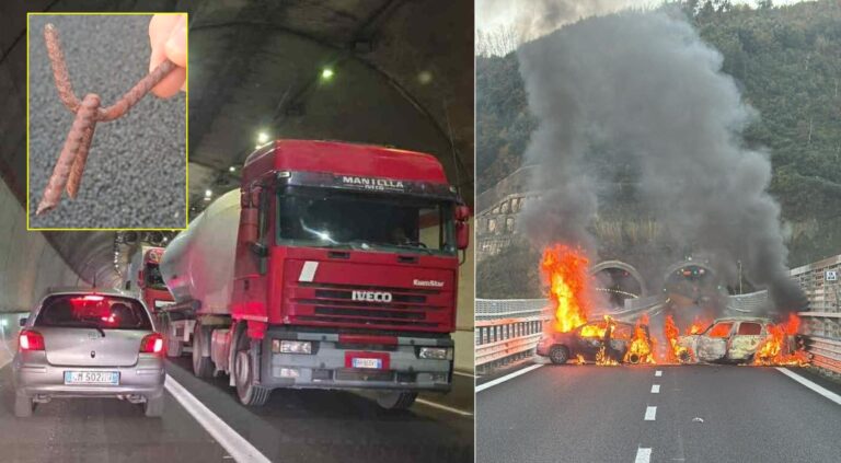 Assalto a portavalori, clamorosi dettagli su commando e bottino. E l’A2 Salerno-Reggio Calabria è ancora paralizzata dopo 7 ore: Tir incolonnati dalla Sicilia!