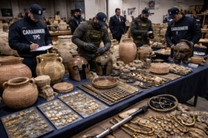 carabinieri tpc scavi archeologici
