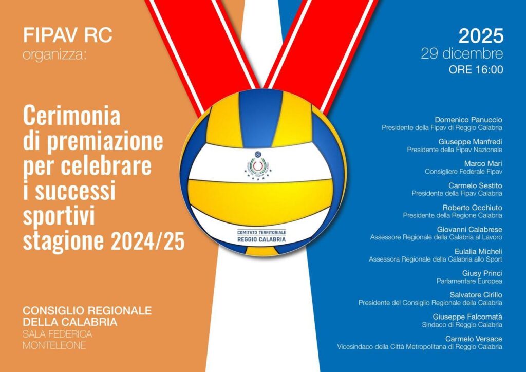 cerimonia premiazione eccellenze pallavolo