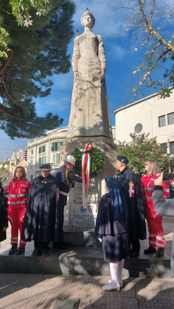 deposizione corona d'alloro