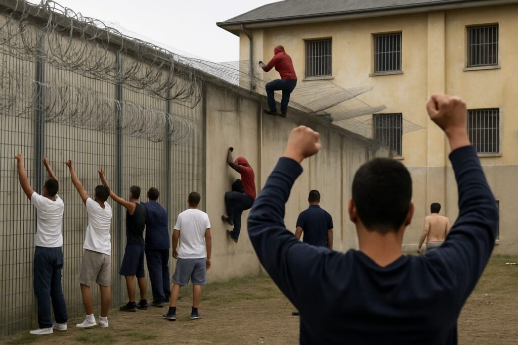 disordine carcere minorile