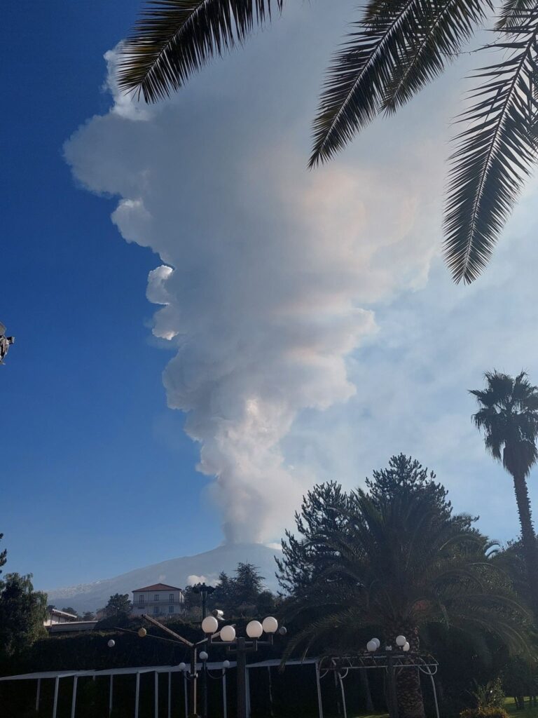 eruzione etna