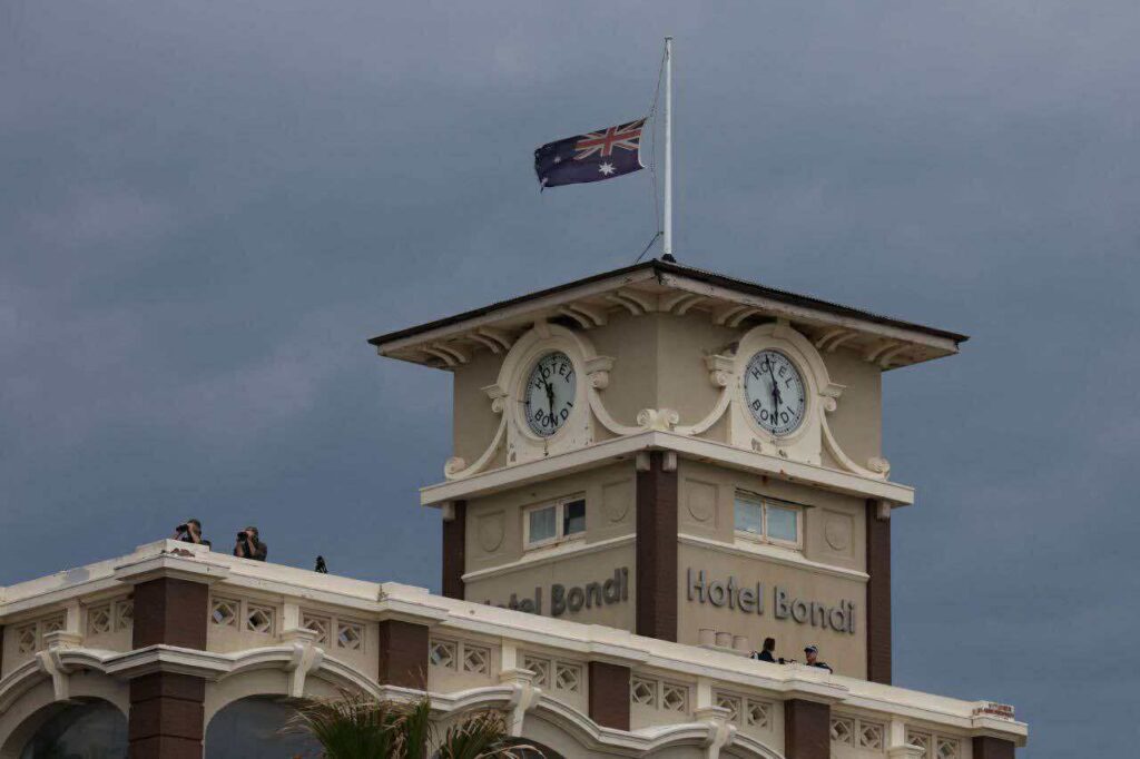 evento commemorativo bondi beach sidney australia