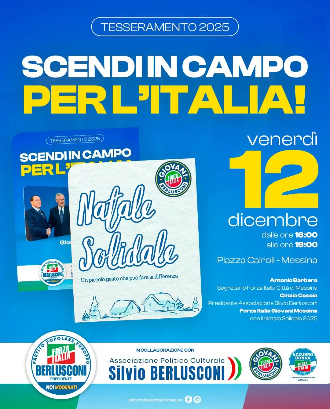 evento forza italia messina