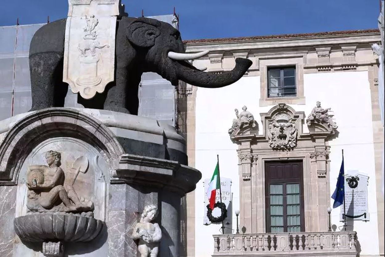 facciata comune catania elefantino