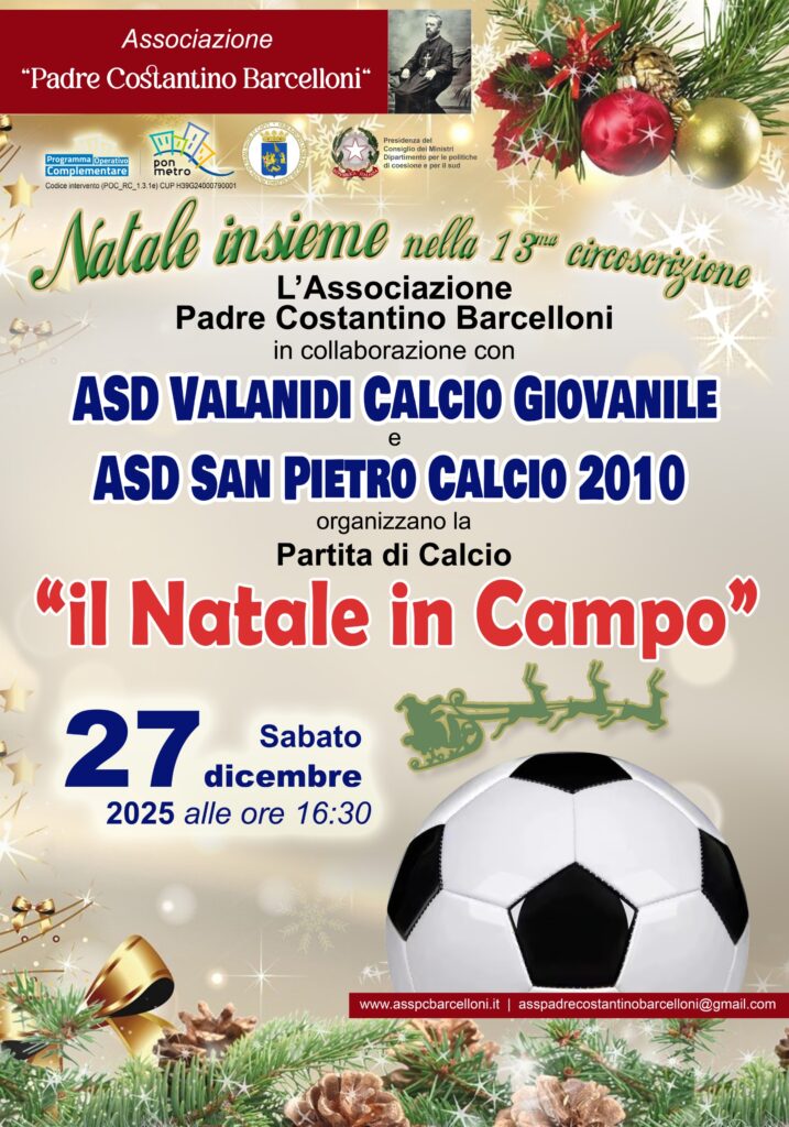 festa di natale locandina