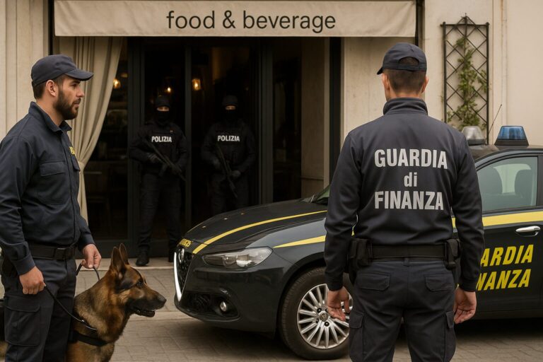 Crotone, operazione antimafia: arresti e sequestri nel settore del food & beverage