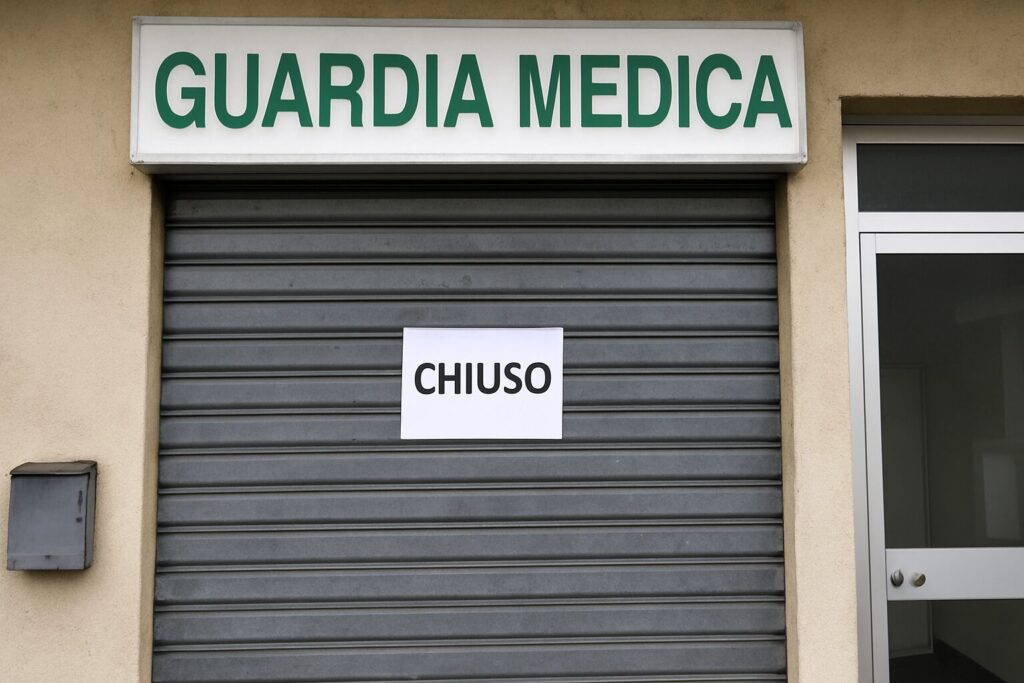 guardia medica chiusa