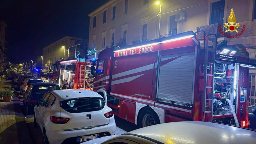 incendio abitazione messina