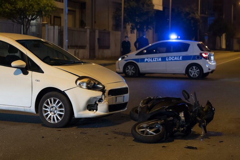 Reggio Calabria, nuovo terribile incidente stradale in città: 16enne in gravi condizioni, guidava ubriaco e senza patente