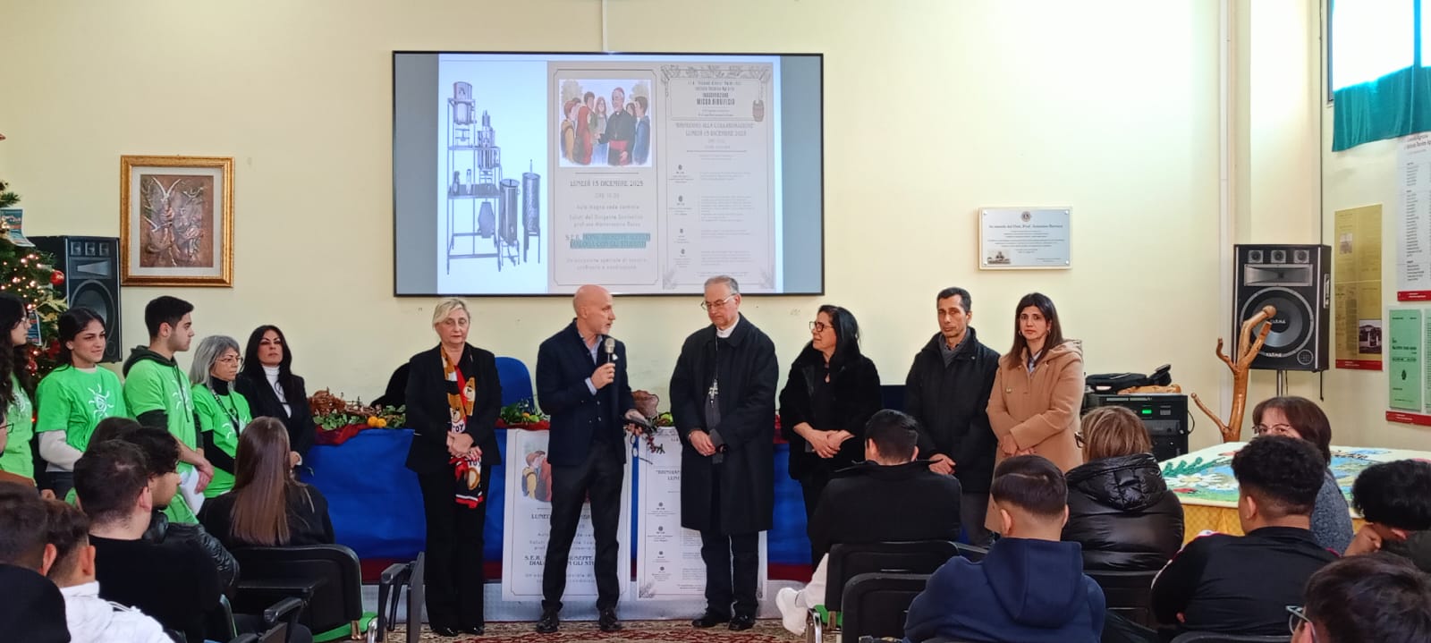 incontro vescovo Alberti all’Einaudi Alvaro Palmi