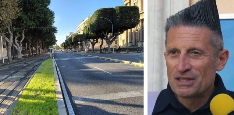 Messina, Gioveni, i lavori di potatura in città e… i capelli del pallavolista Andrea Lucchetta