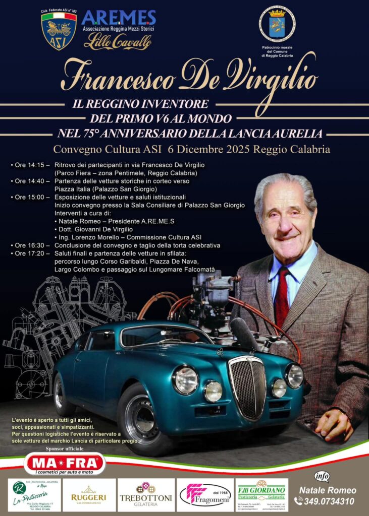 locandina convegno culturale asi auto storiche