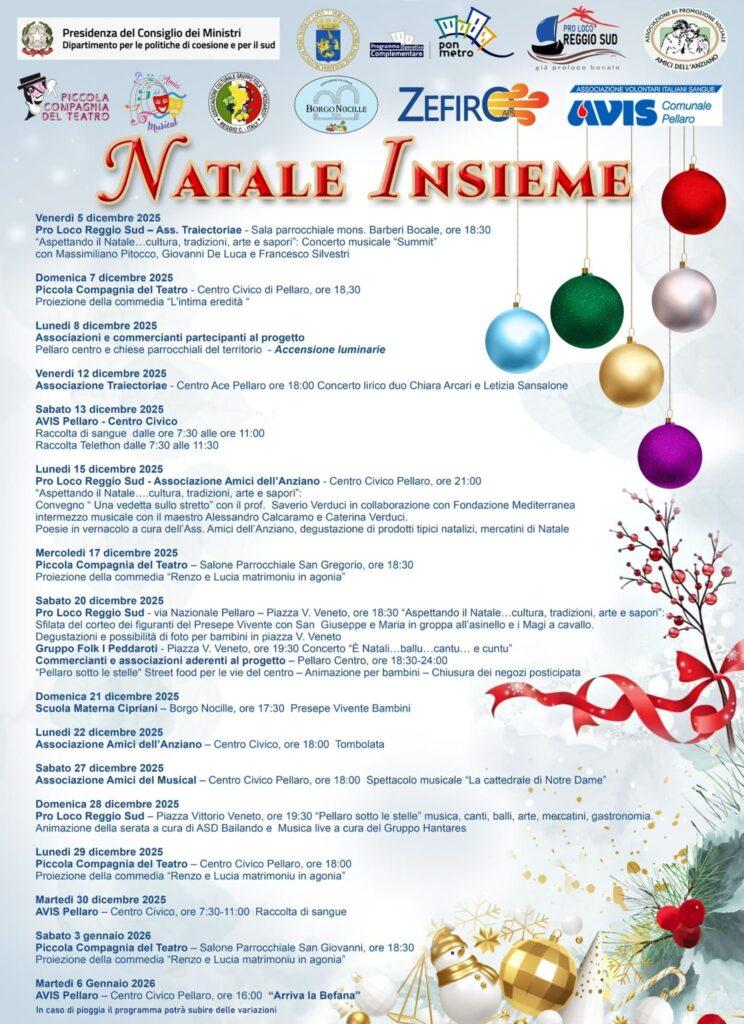 locandina natale insieme