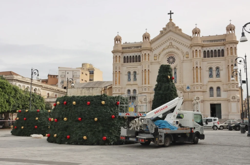 luminarie e albero di natale 2025 reggio calabria