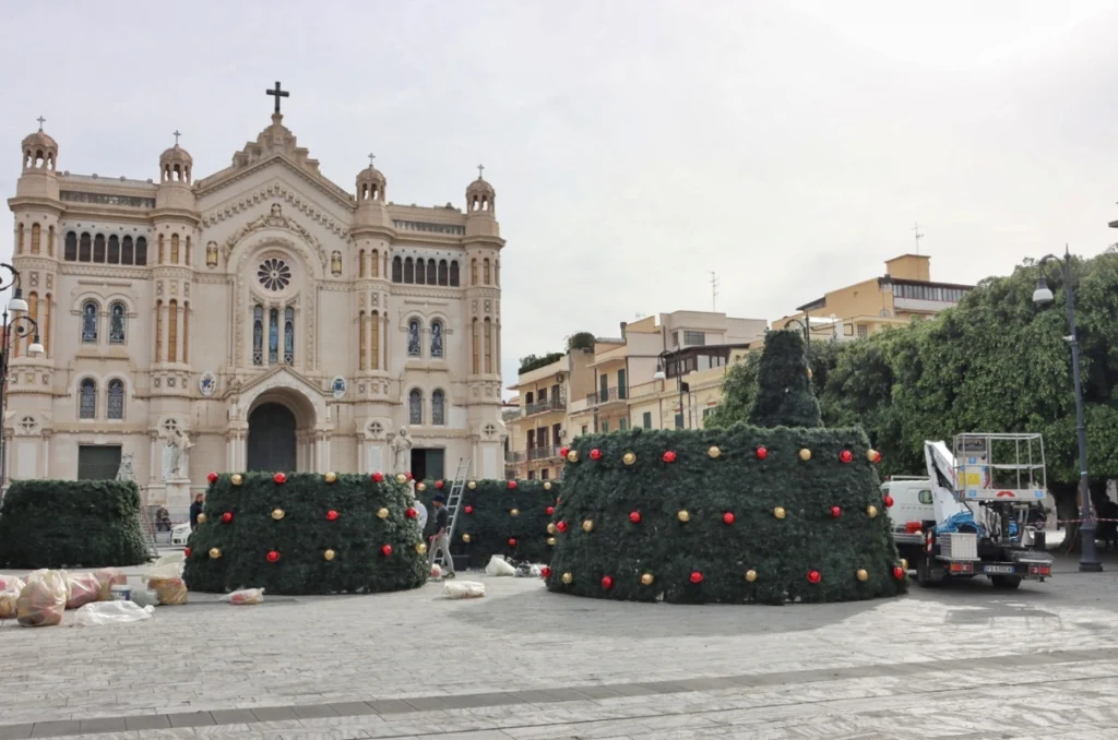 luminarie e albero di natale 2025 reggio calabria