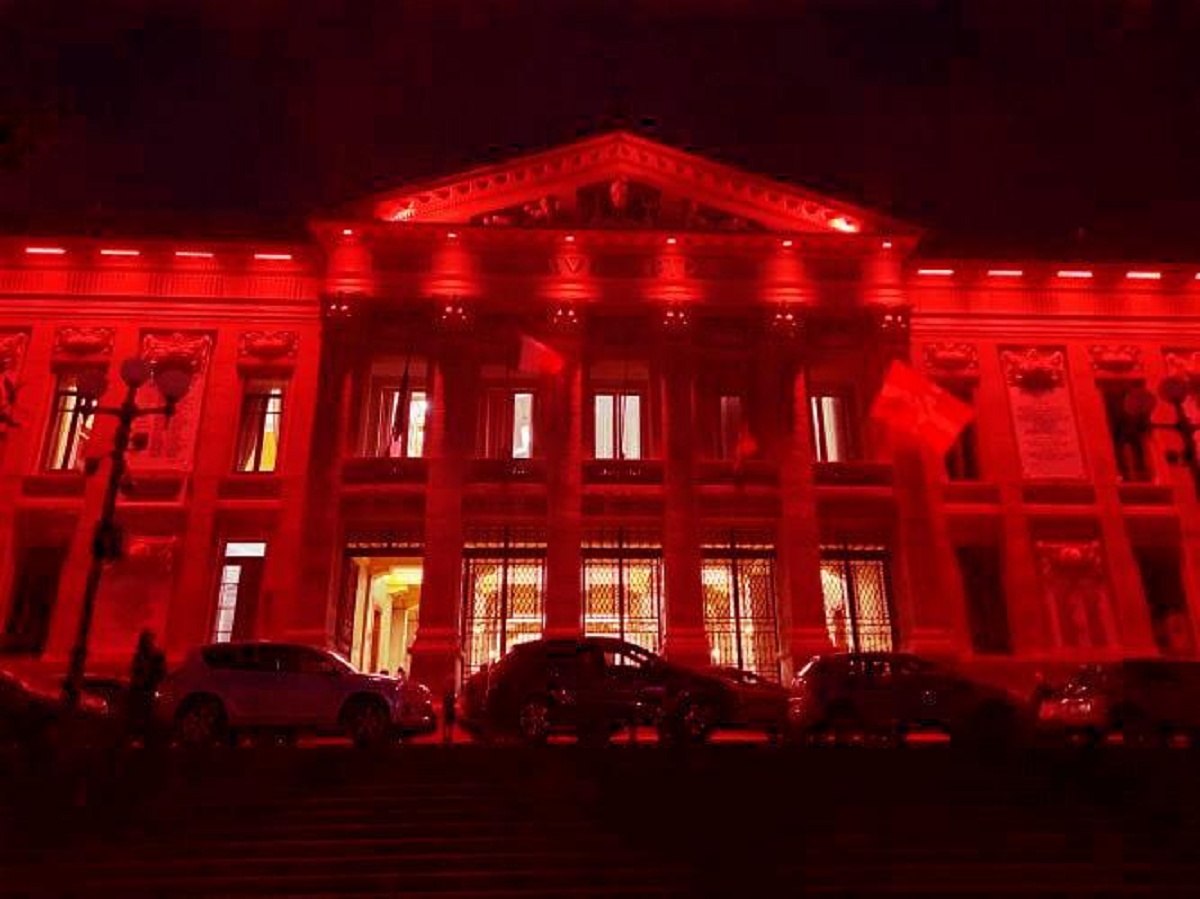 palazzo zanca rosso