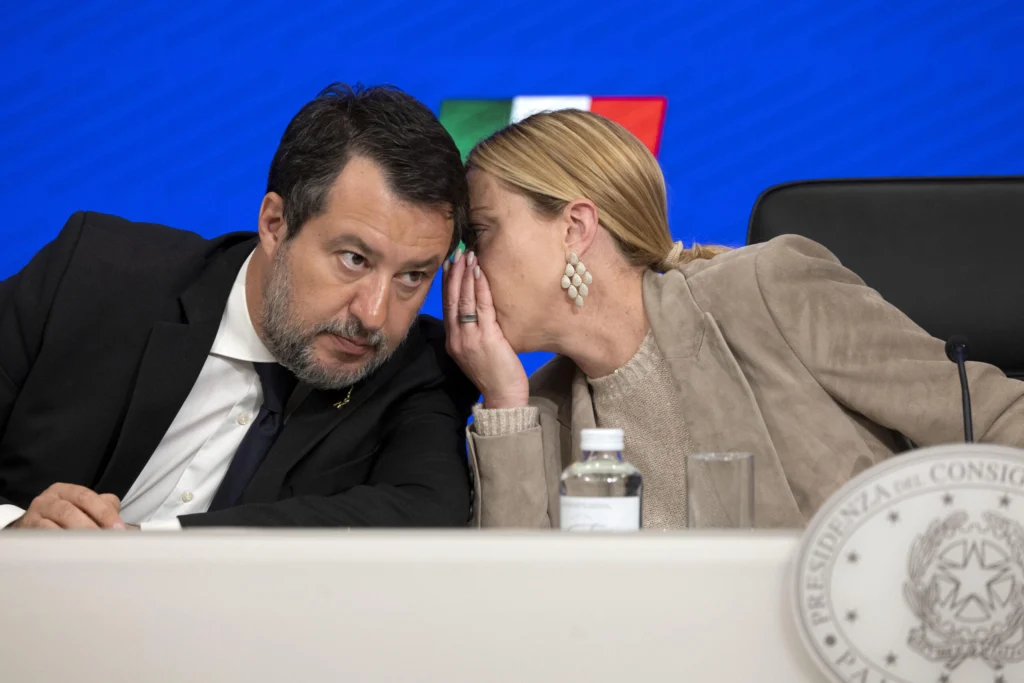 Meloni Salvini