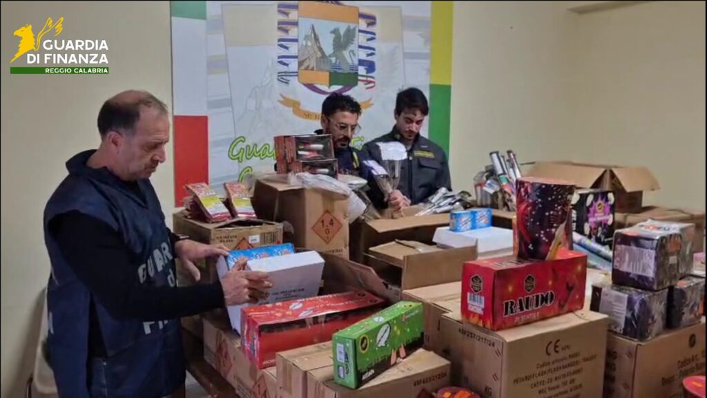 sequestro fuochi d'artificio