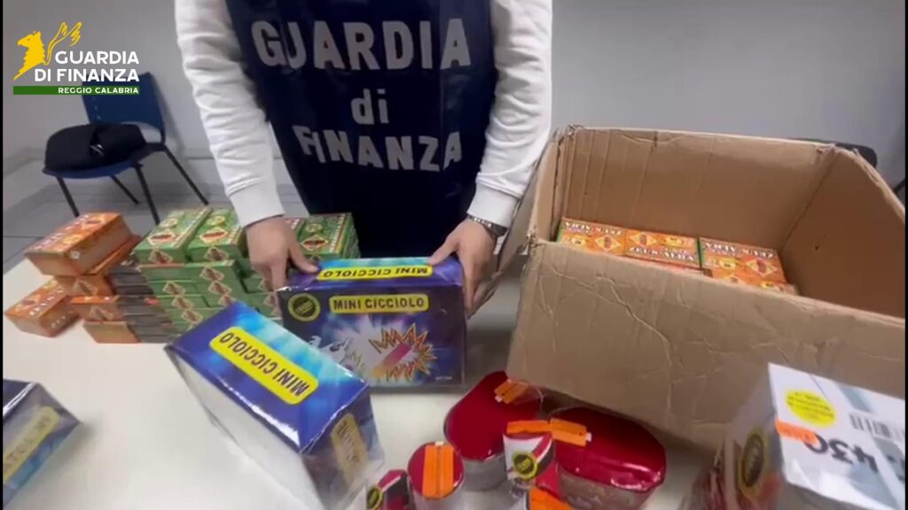 sequestro fuochi d'artificio