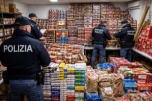 sequestro materiale esplodente polizia