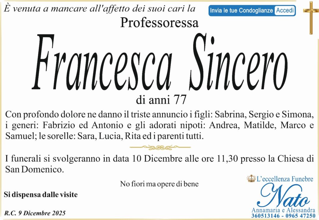 sincero francesca
